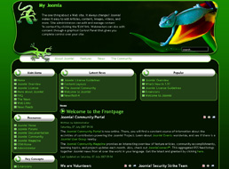 Chameleon Joomla template