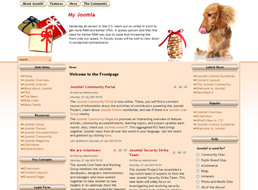 Doggy Treats Joomla template
