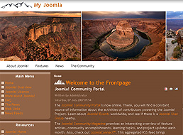 Natural Wonders Joomla Template