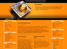Browsing Internet Joomla template