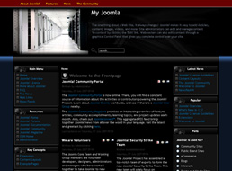 Data Center Joomla 1.5 template