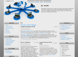 Global Connections Joomla 1.5 template