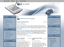 Online PC Store Joomla 1.5 template