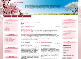 Cherry Tree Joomla 1.5 template
