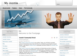 Progress Report Joomla template