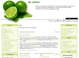 Pure Freshness Joomla template