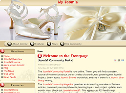 Wedding Album Joomla template